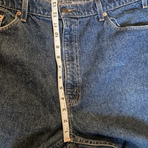 Vintage Levi’s 505 Jeans Mens 36 Regular Fit Straight Leg Red Tab Blue Denim - Picture 7 of 10